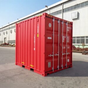 Contenedor One-Way 10’ HC – Rojo RAL 3020
