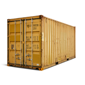 Contenedor estándar de 20 pies usado con certificación CSC