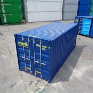 Contenedor seco usado de 6 metros con doble puerta