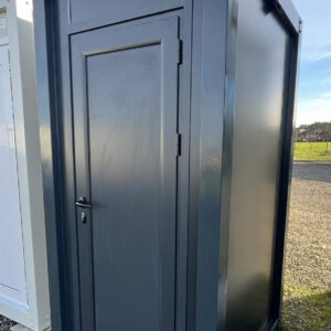 Módulo sanitario simple – color gris