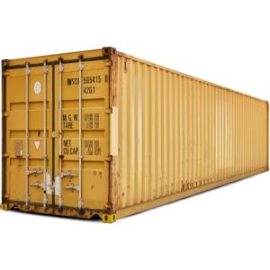 Contenedor estándar de 40 pies usado con certificación CSC