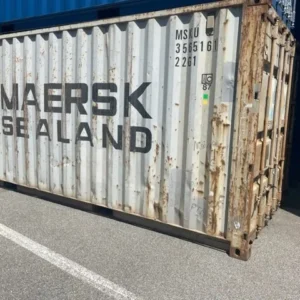 Contenedor Dry Van 20 pies – Usado con certificación CSC