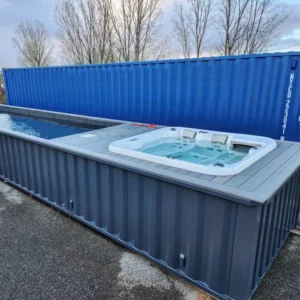 Contenedor Piscina 40 Pies (40’ HC)